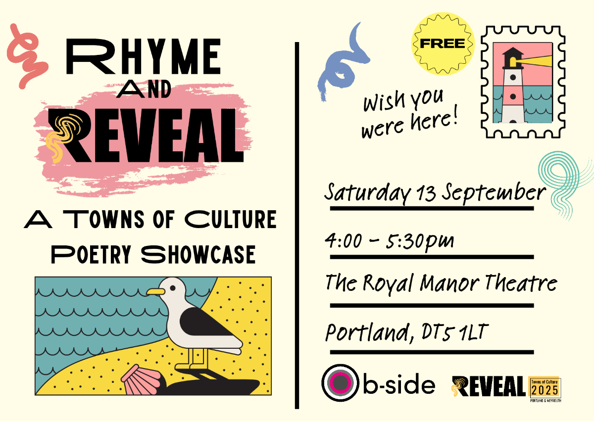 Rhyme And Reveal A Towns Of Culture Poetry Showcase