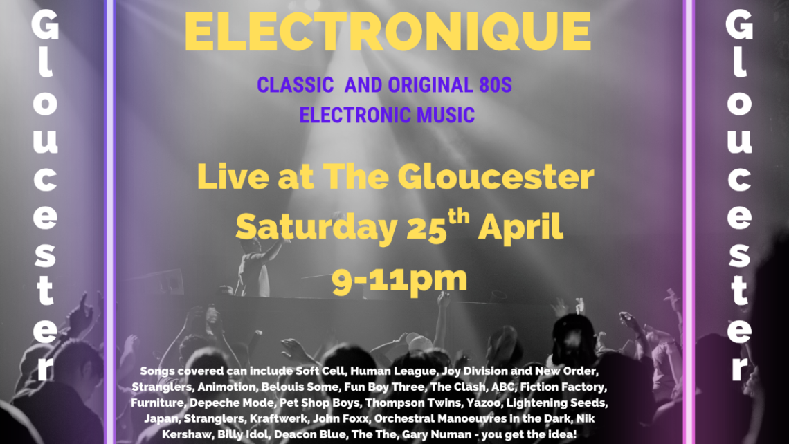 Electronique Live On 250426 At The Gloucester